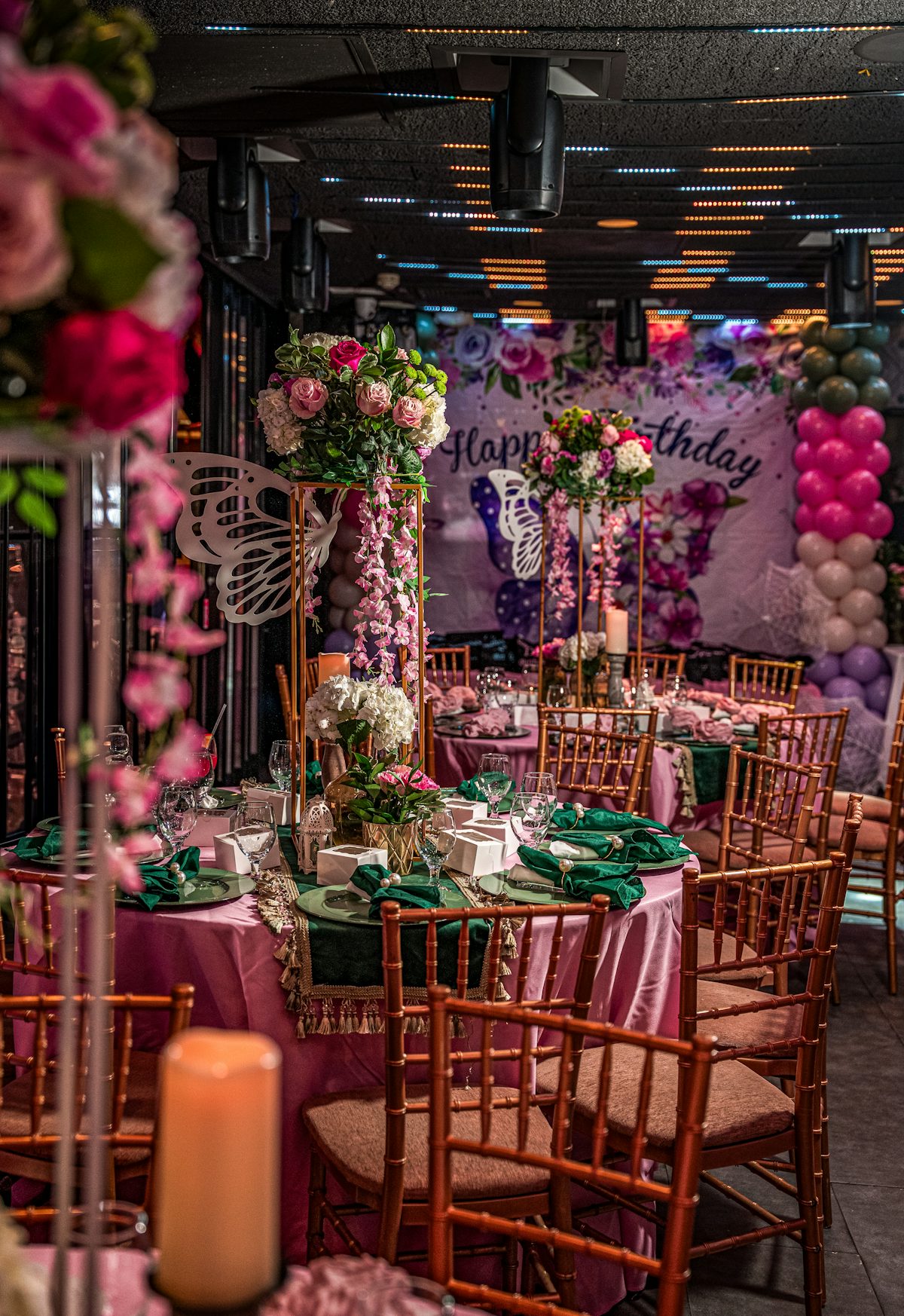 Decoración de XV años